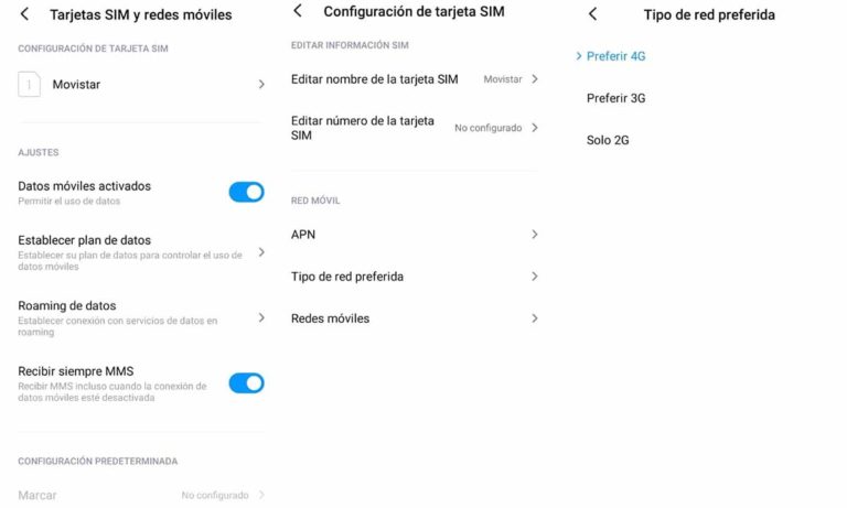 No tengo datos móviles en mi Xiaomi solución en 5 pasos