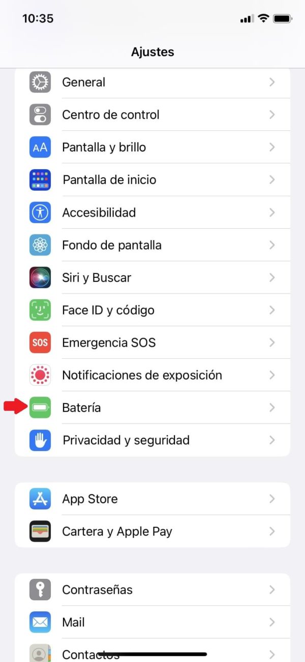 Cómo poner el porcentaje de batería en iPhone en iOS 16