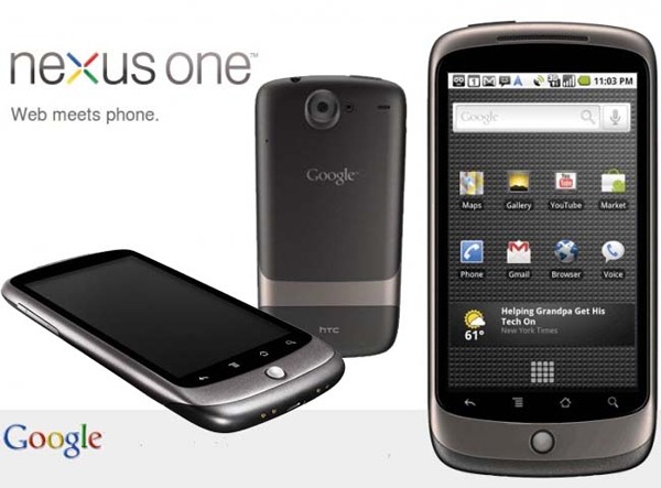 Nexus One dejará de venderse on line después de agotar las existencias
