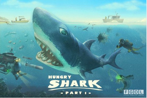 iPhone, el juego Hungry Shark I gratis por tiempo limitado para iPhone, iPad y iPod Touch
