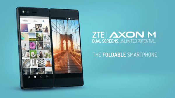 ZTE Axon M, el móvil plegable con 2 pantallas y cámara de 20 megapí­xeles