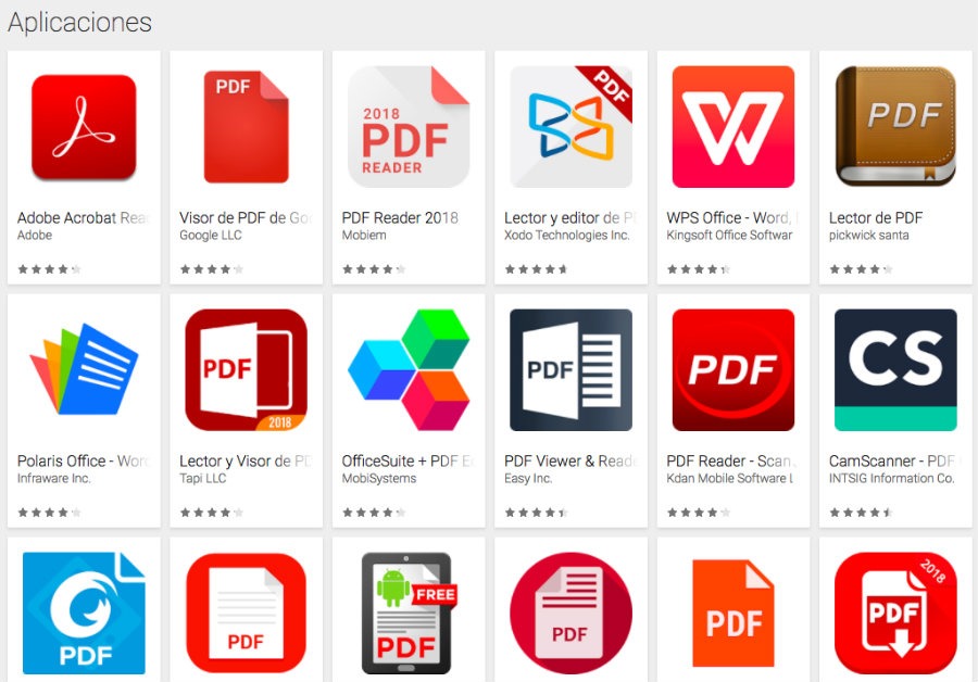 app para abrir archivos pdf en android