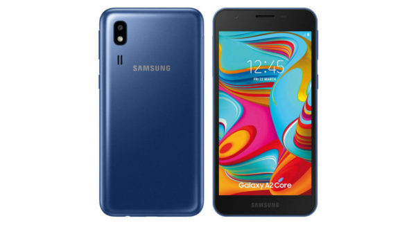 galaxy a2 core 2019