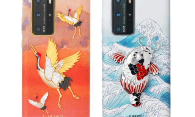 Huawei presenta una serie de carcasas de Quentin Obadia para el P40 Pro
