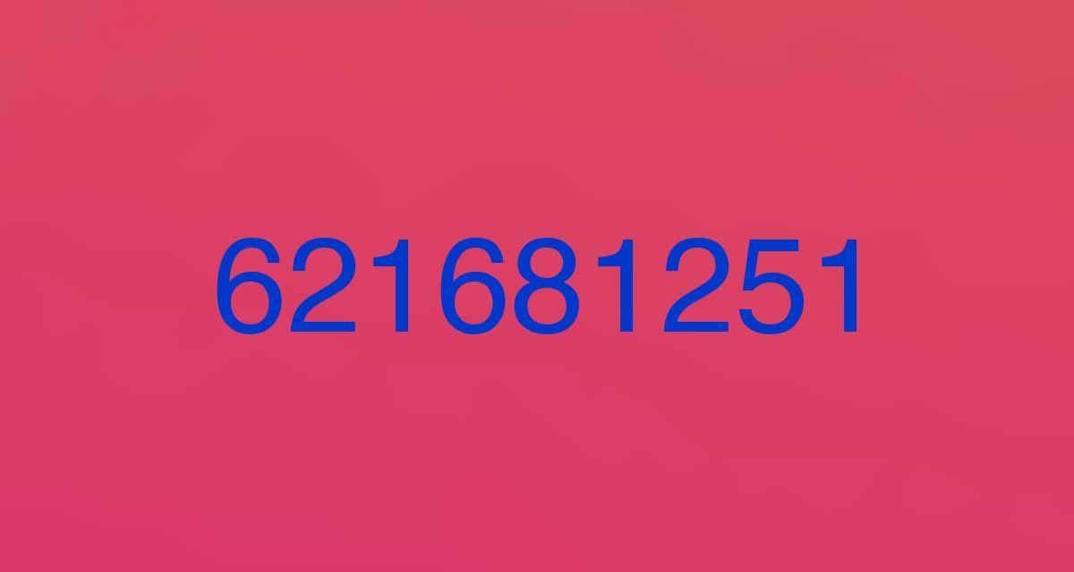 “Recibo llamadas del 621681251 todos los días”, cuidado con este número, podría ser una estafa